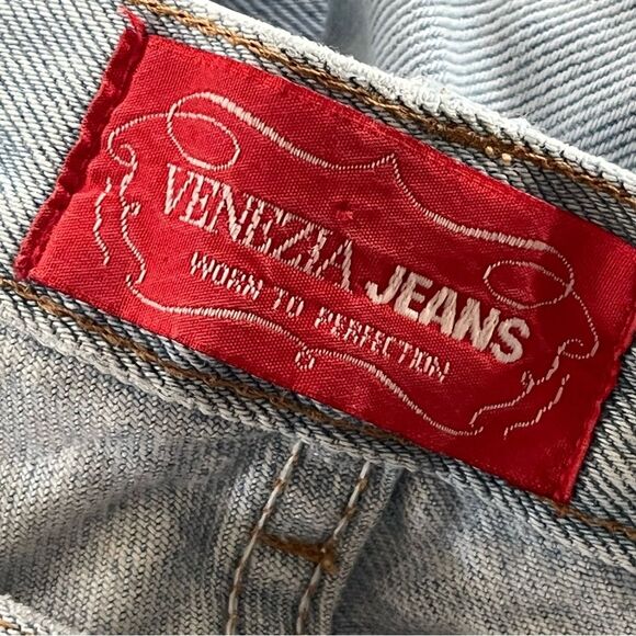 Vintage Venezia Y2K Jeans Size 16 High Waist Relaxed Fit with Taper - Picture 3 of 5